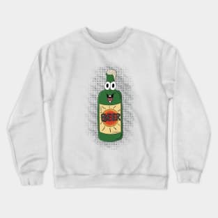 Bob the beer - beer illustration Crewneck Sweatshirt